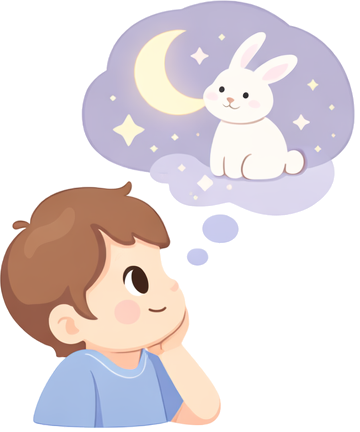 A child shares an idea